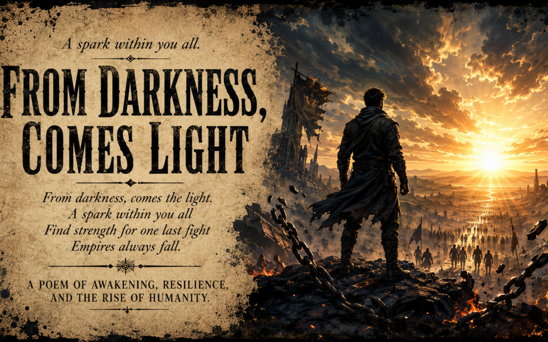 From Darkness Comes Light – Poetry