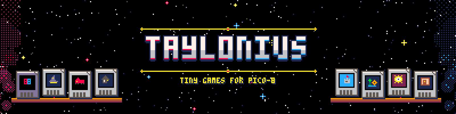 Taylonius: tiny games for PICO-8